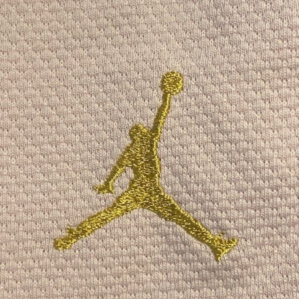 MICHAEL JORDAN jump man WOMEN L (12-14) LONG SLEEVE PINK pullover - Picture 8 of 10